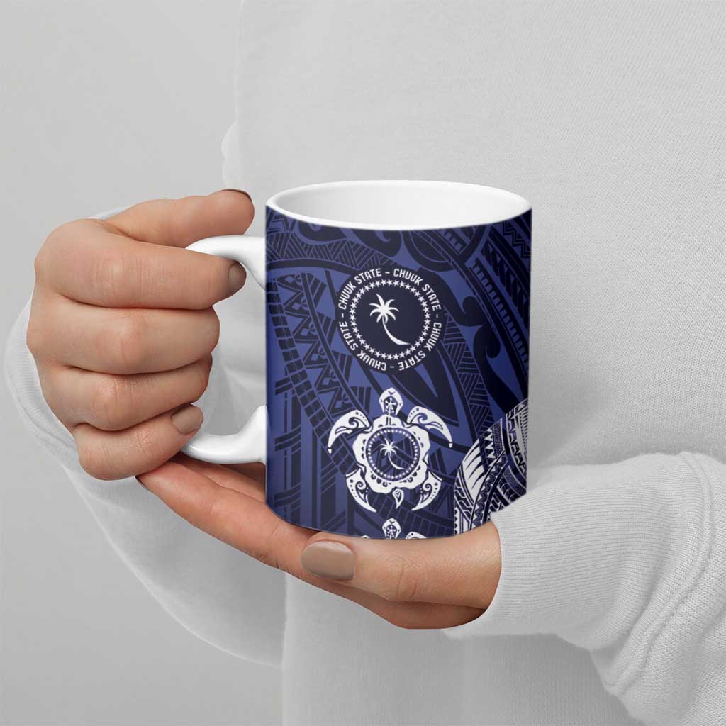 FSM Chuuk States Ceramic Mug Micronesia Six 9 One Polynesian Tribal Pattern LT9 - Polynesian Pride