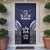 FSM Chuuk States Door Cover Micronesia Six 9 One Polynesian Tribal Pattern - Polynesian Pride