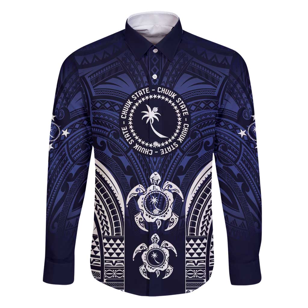 FSM Chuuk States Family Matching Puletasi and Hawaiian Shirt Micronesia Six 9 One Polynesian Tribal Pattern