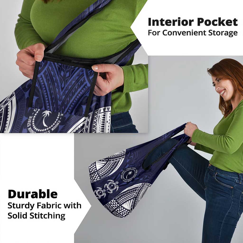 FSM Chuuk States Grocery Bag Micronesia Six 9 One Polynesian Tribal Pattern