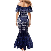 FSM Chuuk States Mermaid Dress Micronesia Six 9 One Polynesian Tribal Pattern