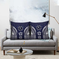 FSM Chuuk States Pillow Cover Micronesia Six 9 One Polynesian Tribal Pattern - Polynesian Pride