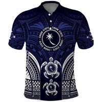 FSM Chuuk States Polo Shirt Micronesia Six 9 One Polynesian Tribal Pattern