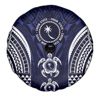 FSM Chuuk States Spare Tire Cover Micronesia Six 9 One Polynesian Tribal Pattern