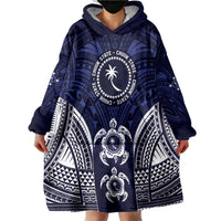 FSM Chuuk States Wearable Blanket Hoodie Micronesia Six 9 One Polynesian Tribal Pattern LT9 - Polynesian Pride