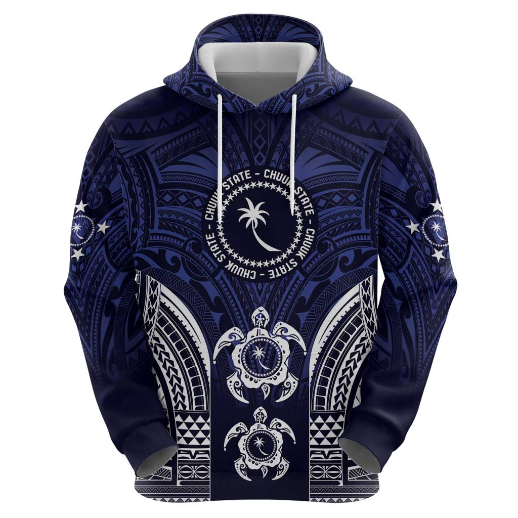 FSM Chuuk States Zip Hoodie Micronesia Six 9 One Polynesian Tribal Pattern LT9 - Polynesian Pride