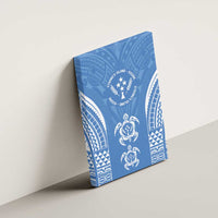 FSM Kosrae States Canvas Wall Art Micronesia Six 9 One Polynesian Tribal Pattern