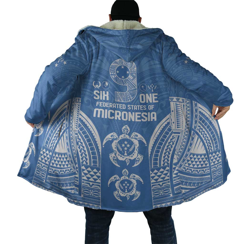 FSM Kosrae States Cloak Micronesia Six 9 One Polynesian Tribal Pattern - Polynesian Pride