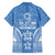 FSM Kosrae States Family Matching Short Sleeve Bodycon Dress and Hawaiian Shirt Micronesia Six 9 One Polynesian Tribal Pattern