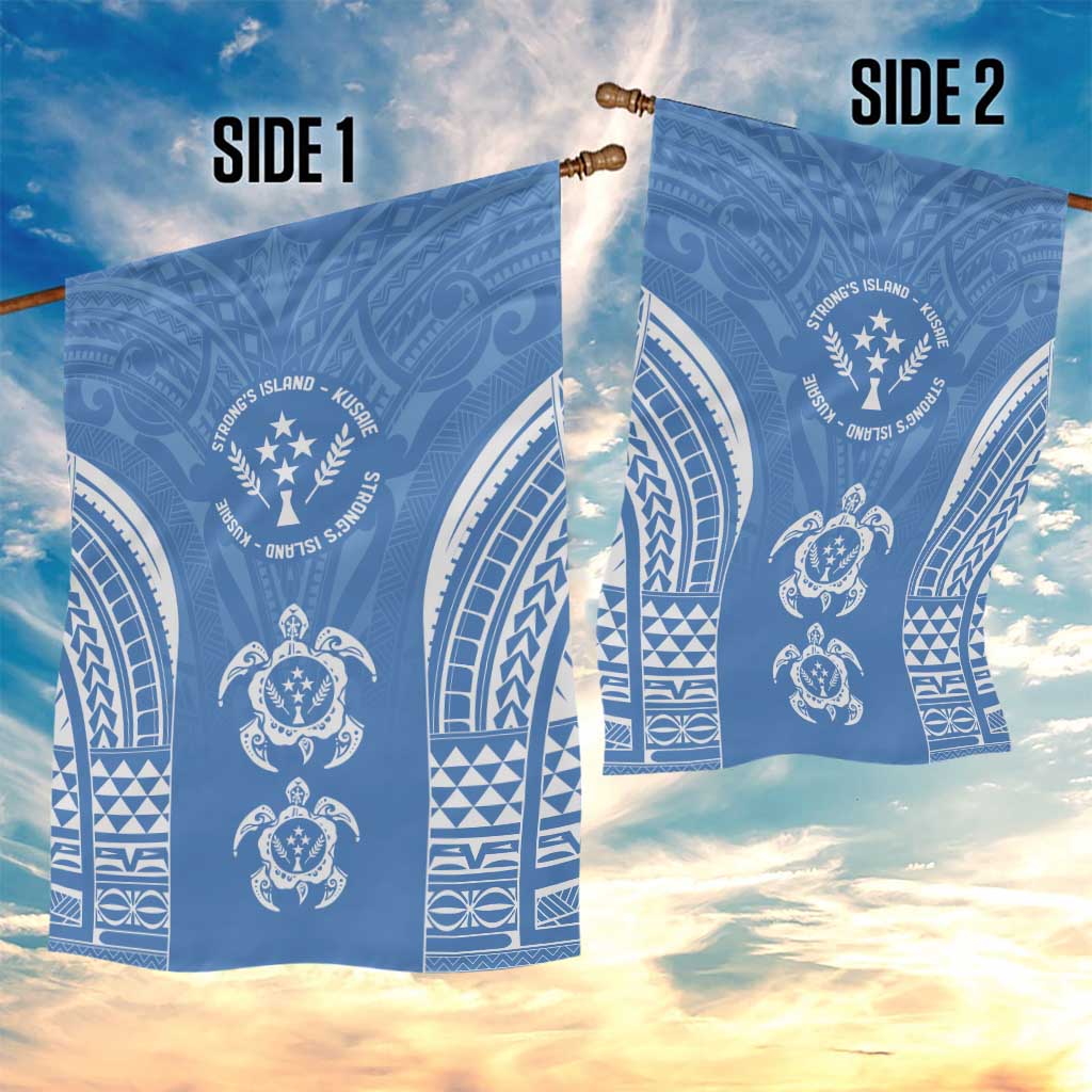 FSM Kosrae States Garden Flag Micronesia Six 9 One Polynesian Tribal Pattern