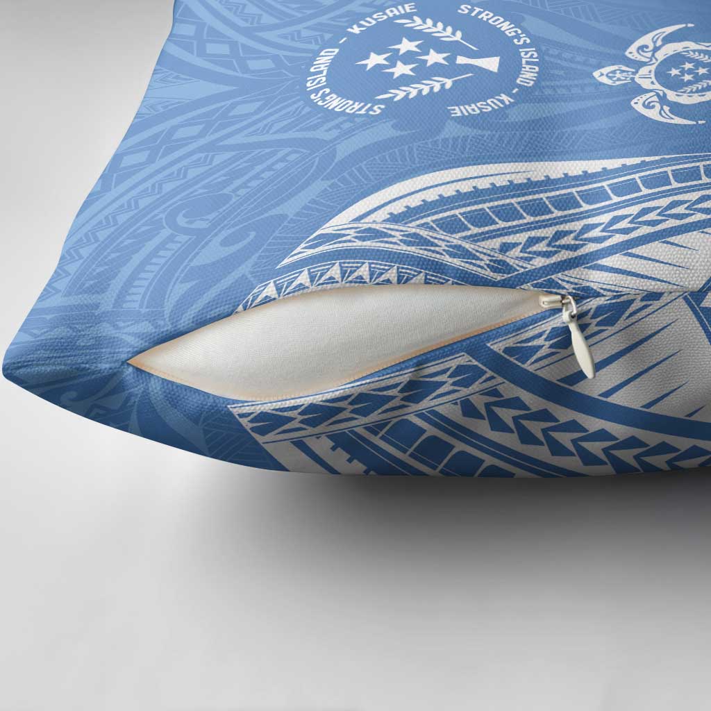 FSM Kosrae States Pillow Cover Micronesia Six 9 One Polynesian Tribal Pattern - Polynesian Pride