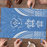 FSM Kosrae States Puzzle Micronesia Six 9 One Polynesian Tribal Pattern LT9 - Polynesian Pride