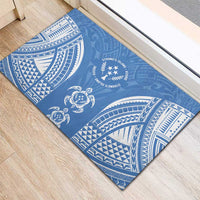 FSM Kosrae States Rubber Doormat Micronesia Six 9 One Polynesian Tribal Pattern