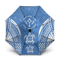 FSM Kosrae States Umbrella Micronesia Six 9 One Polynesian Tribal Pattern - Polynesian Pride