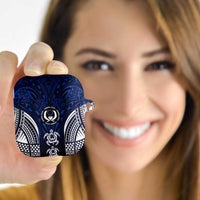 FSM Pohnpei States AirPods Case Micronesia Six 9 One Polynesian Tribal Pattern - Polynesian Pride