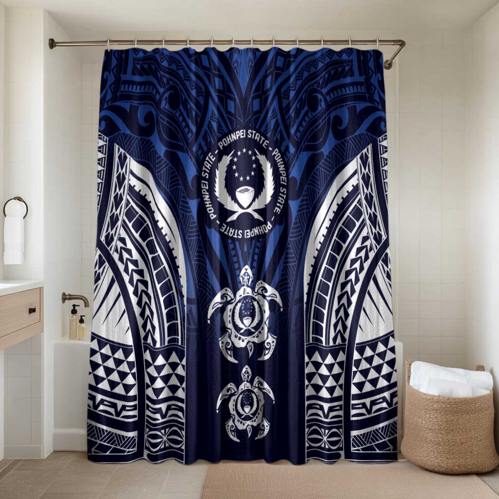 FSM Pohnpei States Bathroom Set Micronesia Six 9 One Polynesian Tribal Pattern - Polynesian Pride
