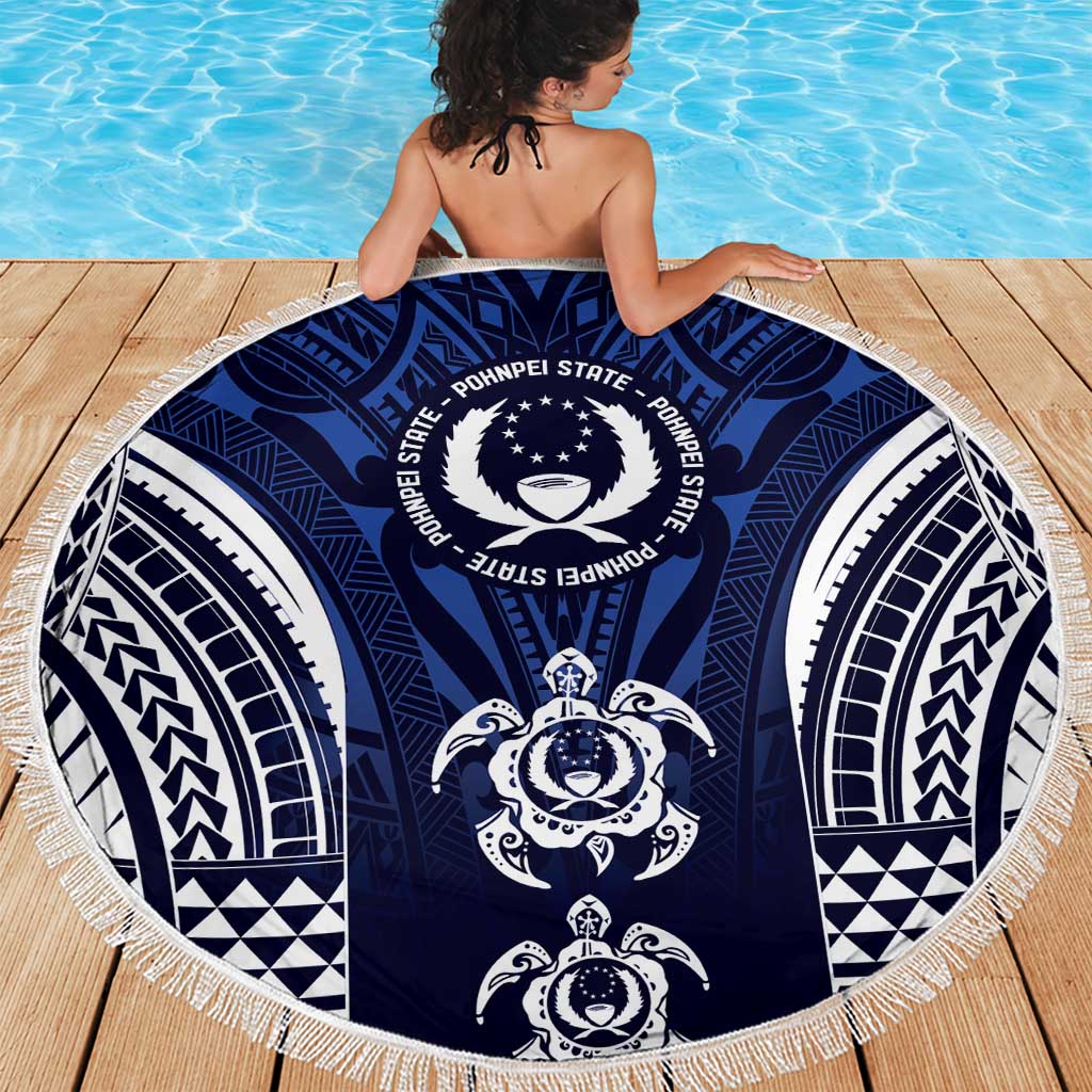 FSM Pohnpei States Beach Blanket Micronesia Six 9 One Polynesian Tribal Pattern