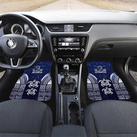 FSM Pohnpei States Car Mats Micronesia Six 9 One Polynesian Tribal Pattern
