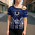 FSM Pohnpei States Cross Shoulder Shirt Micronesia Six 9 One Polynesian Tribal Pattern - Polynesian Pride