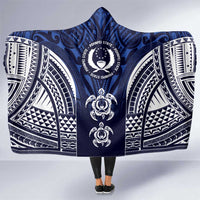 FSM Pohnpei States Hooded Blanket Micronesia Six 9 One Polynesian Tribal Pattern