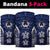FSM Pohnpei States Neck Gaiter Micronesia Six 9 One Polynesian Tribal Pattern - Polynesian Pride