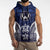 FSM Pohnpei States Sleeveless Hoodie Micronesia Six 9 One Polynesian Tribal Pattern - Polynesian Pride
