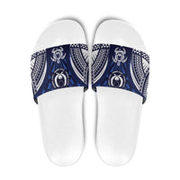 FSM Pohnpei States Slide Sandals Micronesia Six 9 One Polynesian Tribal Pattern - Polynesian Pride