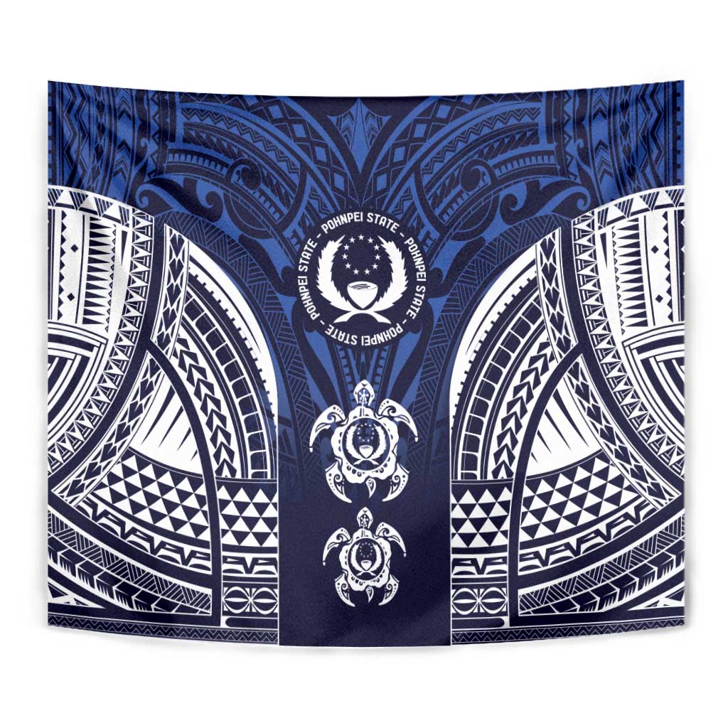 FSM Pohnpei States Tapestry Micronesia Six 9 One Polynesian Tribal Pattern