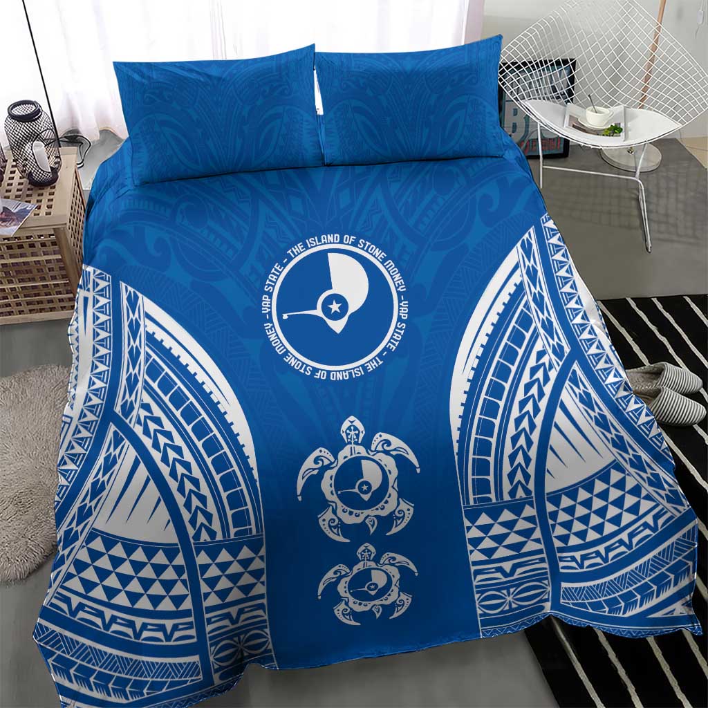 FSM Yap States Bedding Set Micronesia Six 9 One Polynesian Tribal Pattern