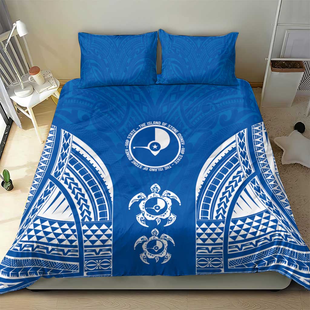FSM Yap States Bedding Set Micronesia Six 9 One Polynesian Tribal Pattern