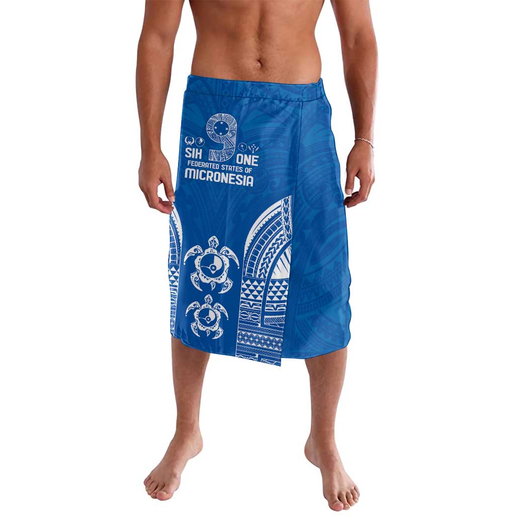 FSM Yap States Lavalava Micronesia Six 9 One Polynesian Tribal Pattern