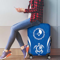 FSM Yap States Luggage Cover Micronesia Six 9 One Polynesian Tribal Pattern