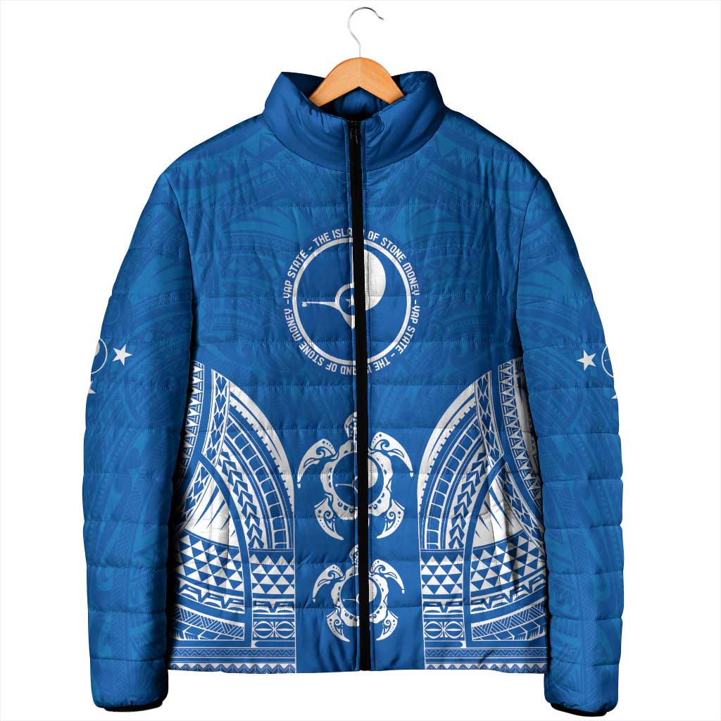FSM Yap States Padded Jacket Micronesia Six 9 One Polynesian Tribal Pattern LT9 - Polynesian Pride