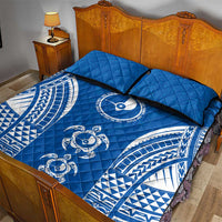 FSM Yap States Quilt Bed Set Micronesia Six 9 One Polynesian Tribal Pattern