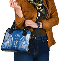 FSM Yap States Shoulder Handbag Micronesia Six 9 One Polynesian Tribal Pattern