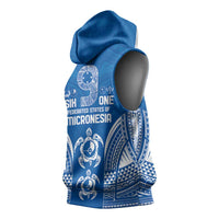 FSM Yap States Sleeveless Hoodie Micronesia Six 9 One Polynesian Tribal Pattern LT9 - Polynesian Pride