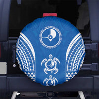 FSM Yap States Spare Tire Cover Micronesia Six 9 One Polynesian Tribal Pattern