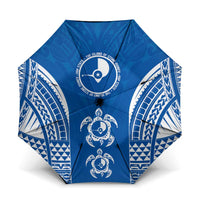 FSM Yap States Umbrella Micronesia Six 9 One Polynesian Tribal Pattern - Polynesian Pride