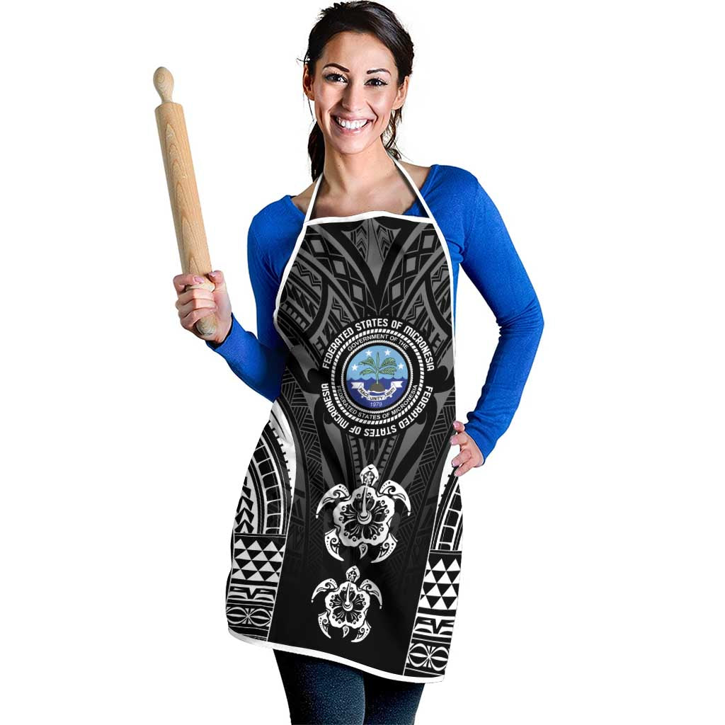 FSM Micronesia Six 9 One Apron Polynesian Tribal Pattern - Polynesian Pride