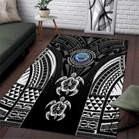 FSM Micronesia Six 9 One Area Rug Polynesian Tribal Pattern