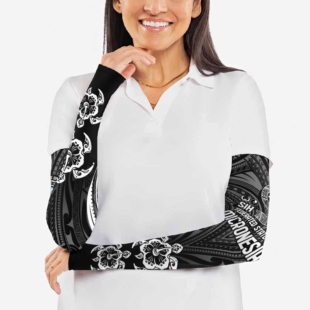 FSM Micronesia Six 9 One Arm Sleeves Polynesian Tribal Pattern - Polynesian Pride
