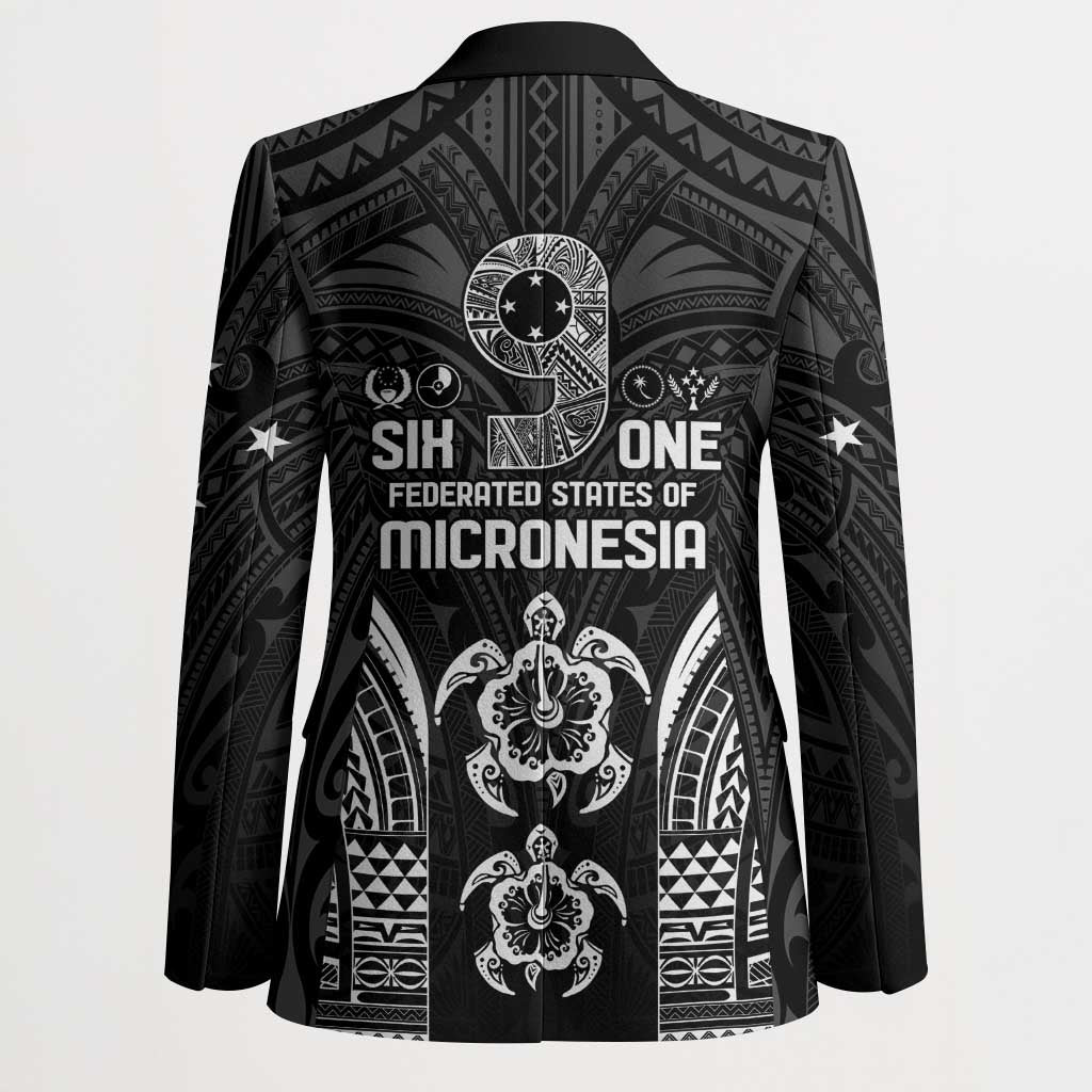 FSM Micronesia Six 9 One Blazer Polynesian Tribal Pattern - Polynesian Pride