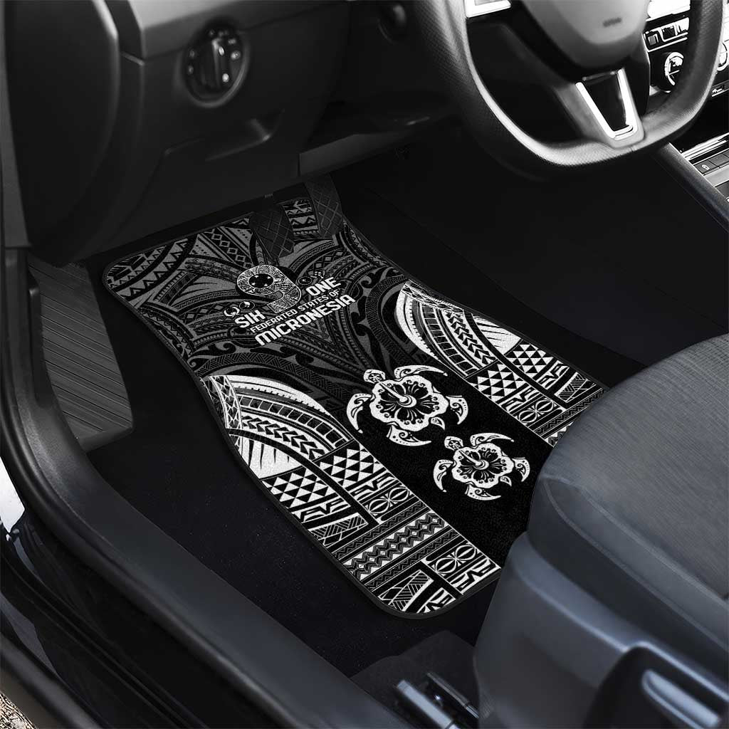 FSM Micronesia Six 9 One Car Mats Polynesian Tribal Pattern
