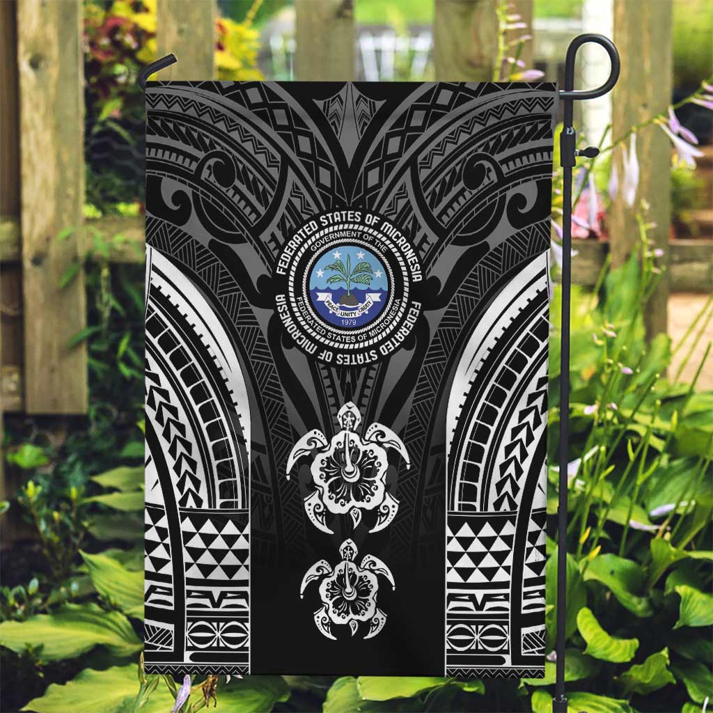 FSM Micronesia Six 9 One Garden Flag Polynesian Tribal Pattern