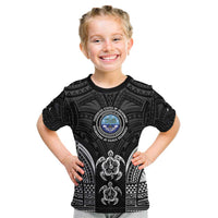FSM Micronesia Six 9 One Kid T Shirt Polynesian Tribal Pattern