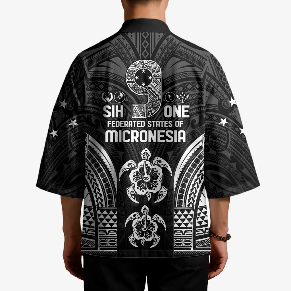 FSM Micronesia Six 9 One Kimono Polynesian Tribal Pattern - Polynesian Pride