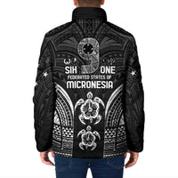 FSM Micronesia Six 9 One Padded Jacket Polynesian Tribal Pattern - Polynesian Pride