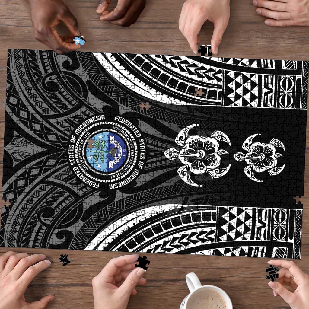 FSM Micronesia Six 9 One Puzzle Polynesian Tribal Pattern - Polynesian Pride