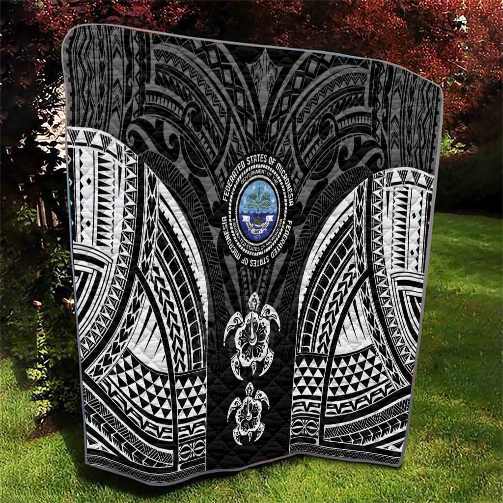 FSM Micronesia Six 9 One Quilt Polynesian Tribal Pattern