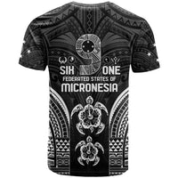 FSM Micronesia Six 9 One T Shirt Polynesian Tribal Pattern
